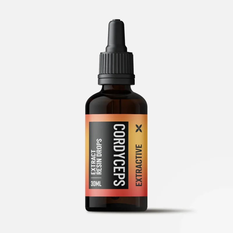 Alternative view of Extractive Cordyceps - Pure Mushroom Resin Extract Drop s - Alcohol Free